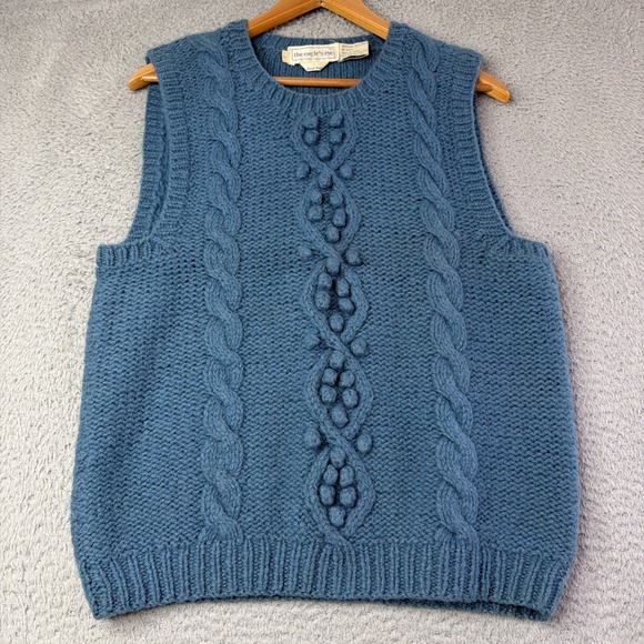 Eagle'S Eye Other - VTG Eagle's Eye Sweater Vest Womens Large Knit 100% Shetland Wool Eagle's Eye